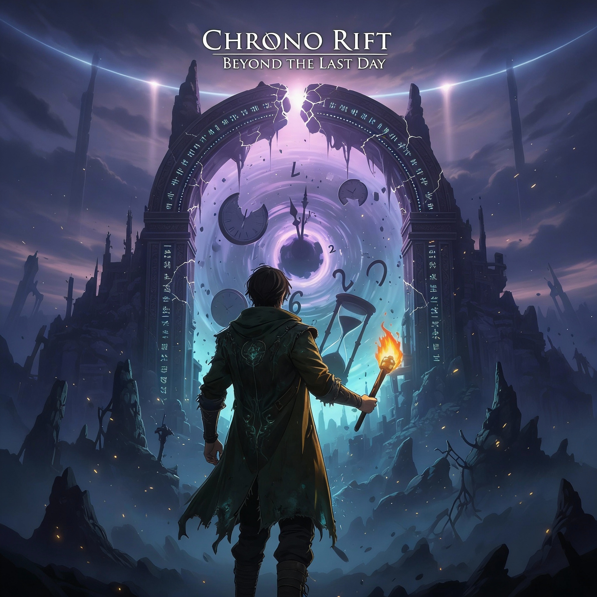 Chrono Rift The Last Day Title Art